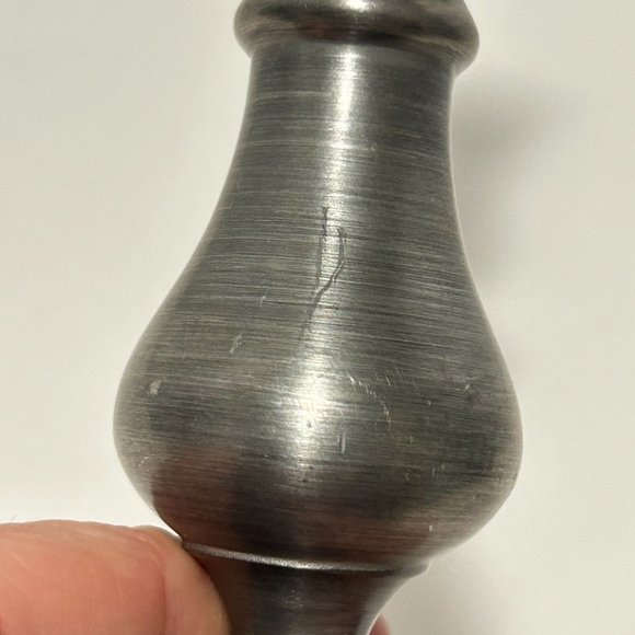 Vintage Colonial Casting Meriden Pewter Candlestick Candle Holder 9” Silver Tone - Picture 11 of 16